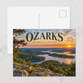 Ozarks Missouri Postkarte (Vorne/Hinten)