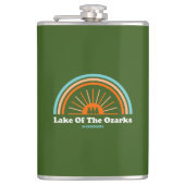 Ozarks-Regenbogensee Flachmann (Vorderseite)