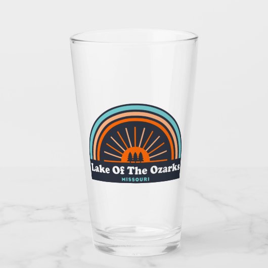 Ozarks-Regenbogensee Glas (Vorderseite)