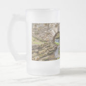 Ozarks Wasserfall unterhalb der Brücke Mattglas Bierglas (Links)