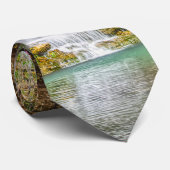 Ozarks Waterfall Spring Bluff Neck Tie Krawatte (Gerollt)