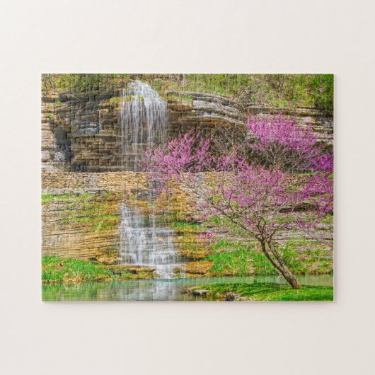 Ozarks Waterfall Spring Bluff Puzzle (Horizontal)
