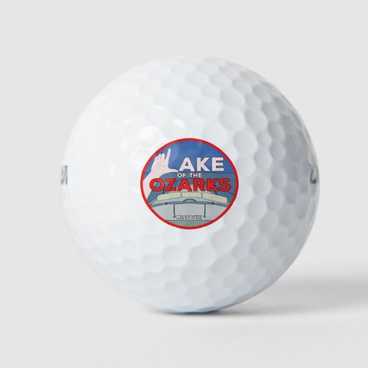 Ozarksee Golfball (Vorderseite)