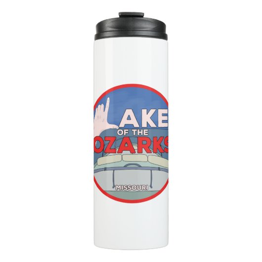 Ozarksee Thermosbecher (Vorderseite)