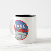 Ozarksee Zweifarbige Tasse (Vorderseite Links)