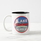 Ozarksee Zweifarbige Tasse (Links)