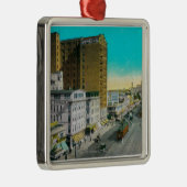 Ozean-Allee, die, Long Beach Ost schaut Ornament Aus Metall (Rechts)