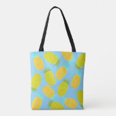 Ozean Ananas Himmel Muster-Tasche Tasche (Rückseite)