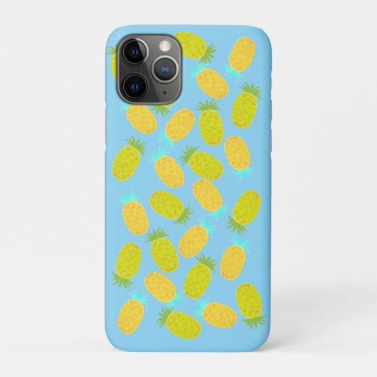 Ozean-Ananas-Muster Case-Mate iPhone Hülle (Rückseite)
