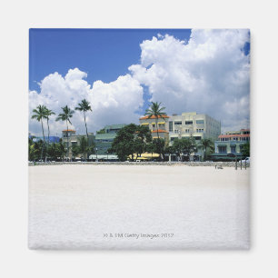 Ozean-Antrieb, SüdMiam Strand, Miami - Florida Magnet
