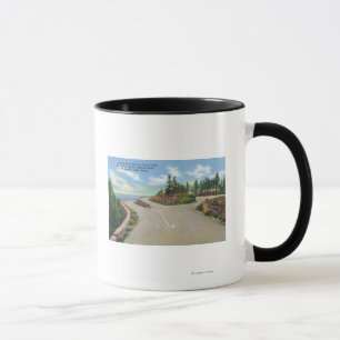 Ozean-Antriebs-Doppelt-Plattform-Straßen-Ansicht Tasse