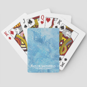 Ozean Aquarell Spielkarten
