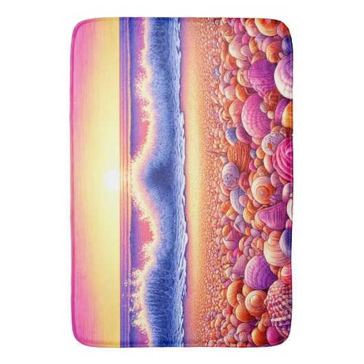 Ozean Badematte (Vorderseite Vertikal)