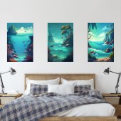 Ozean Bilderwand Sets (Schlafzimmer)