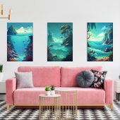 Ozean Bilderwand Sets (Wohnzimmer)