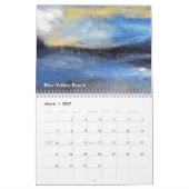 Ozean-Bio abstrakter Kalender 2018 (Mär 2027)
