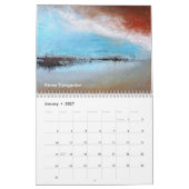 Ozean-Bio abstrakter Kalender 2018 (Jan 2027)
