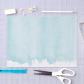 Ozean-Blau-Aquarell Seidenpapier (Handwerk)