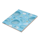 Ozean-Blau-Muster Fliese (Seite)
