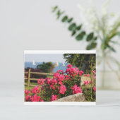 Ozean, Blume Postkarte (Stehend Vorderseite)