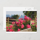 Ozean, Blume Postkarte (Vorne/Hinten)