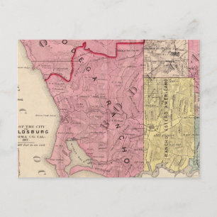 Ozean, Bodega und Analy Townships Postkarte