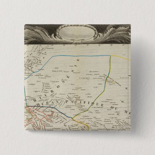 Ozean Button (Vorderseite)