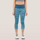 Ozean Capri Leggings (Vorderseite)