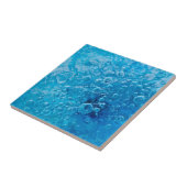 Ozean-darunter - abstrakte blaue Blasen Fliese (Seite)