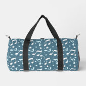 Ozean der gemusterten Musik Duffle Bag (Vorderseite)