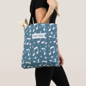 Ozean der gemusterten Musik Tasche (Von Nahem)