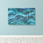 "Ozean der Liebe" überzogene Canvas Leinwanddruck (Insitu (Holzboden))