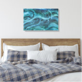 "Ozean der Liebe" überzogene Canvas Leinwanddruck (Insitu (Schlafzimmer))