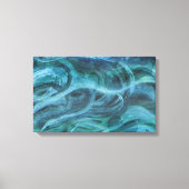 "Ozean der Liebe" überzogene Canvas Leinwanddruck (Vorderseite)