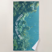 Ozean des Vitaminmeeres! Strandtuch (Vorderseite)