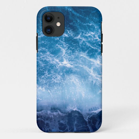 Ozean - Dunkle blaue Waves Case-Mate iPhone Hülle (Rückseite)