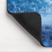 Ozean - Dunkle blaue Waves Mousepad (Ecke)