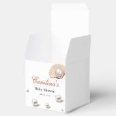 Ozean eine kleine Perle unter der Babydusche des M Geschenkschachtel (Geöffnet)