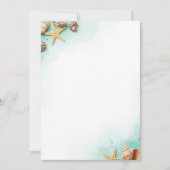 Ozean Einladung (Vorderseite)