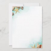 Ozean Einladung (Rückseite)