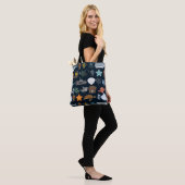 Ozean-Einwohner-Muster 1 Tasche (Am Model)