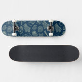Ozean-Einwohner-Muster 2 Skateboard (Horizontal)