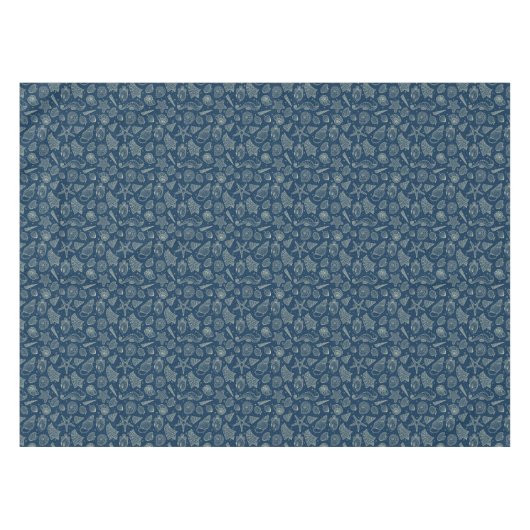 Ozean-Einwohner-Muster 2 Tischdecke (Vorderseite (Horizontal))