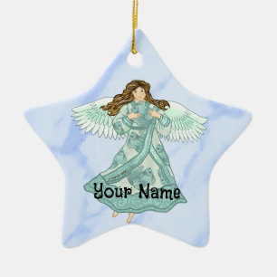 Ozean Engel Keramik Ornament