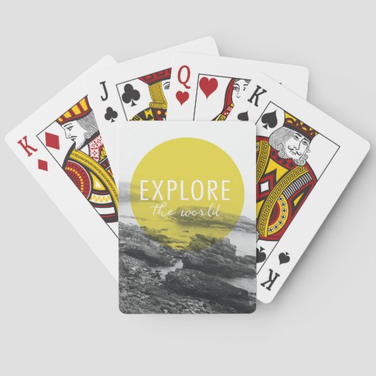 Ozean | Entdecken Sie das Weltangebot Spielkarten (Rückseite)