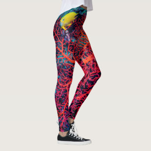 Ozean-Erinnerung / Korallenriff-Szenerie Leggings