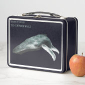 Ozean-Explorer-Lunchbox – Der Buckelwal Metall Brotdose (Beispiel)