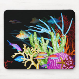 Ozean färbt Mousepad