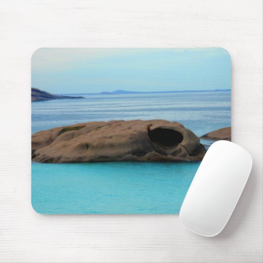 Ozean-Fels-Landschaft Mousepad (Mit Mouse)