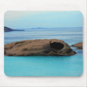 Ozean-Fels-Landschaft Mousepad (Vorne)